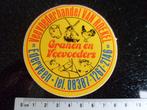 sticker veevoederhandel van Roekel ederveen granen veevoeder, Verzenden, Zo goed als nieuw, Bedrijf of Vereniging