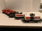 Fleischmann 6 Ketelwagens, Hobby en Vrije tijd, Modeltreinen | H0, Ophalen of Verzenden, Zo goed als nieuw, Gelijkstroom, Fleischmann