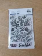 PinkfreshStudio - Butterfly Garden, Hobby en Vrije tijd, Ophalen of Verzenden, Clearstamp