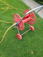 Tuinslangwagen met 17 meter tuinslang, Tuin en Terras, Tuinslangen, Ophalen, Gebruikt, Tuinslang