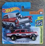 Hot Wheels '55 CHEVY BEL AIR GASSER (rood-wit) 1/64, Ophalen of Verzenden, Nieuw, Auto