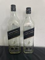 2 Lege flessen Johnnie Walker Black Label 1 liter + 70 cl., Ophalen of Verzenden, Zo goed als nieuw, Verpakking