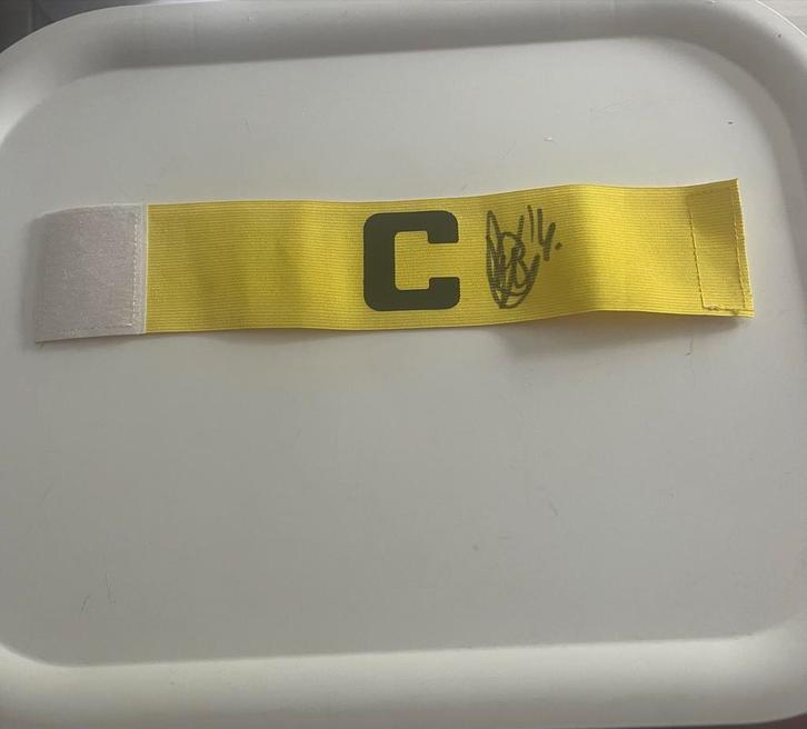 Gesigneerde Aanvoerdersbanden  Meijer, Rensch, Noppert, Ohio, Verzamelen, Sportartikelen en Voetbal, Nieuw, Overige typen, Buitenlandse clubs