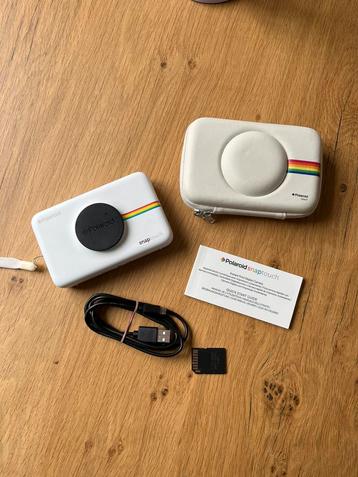 Polaroid snaptouch fotocamera + 64 GB geheugenkaartje zgan! beschikbaar voor biedingen