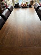 Eikenhouten Eettafel - 6-8 persoons, Gebruikt, 100 tot 150 cm, Eikenhout, 200 cm of meer