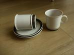 2 kop en schotels, mosa fantasy, douwe egberts., Huis en Inrichting, Keuken | Servies, Ophalen of Verzenden, Zo goed als nieuw