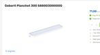 Geberit planchet 300 keramisch  60cm lang S8800300000G, Ophalen of Verzenden, Nieuw