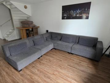 Royale L-bank – 3,00 x 2,80 meter – inclusief kussens beschikbaar voor biedingen
