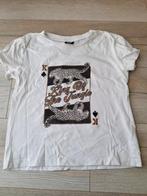 Wit tshirt king of the jungle maat 146-152 h, Kinderen en Baby's, Jongen of Meisje, Onbekend, Ophalen of Verzenden, Zo goed als nieuw