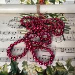 Oude glazen kerstslinger ook geschikt voor feathertree boom, Diversen, Kerst, Ophalen of Verzenden, Gebruikt