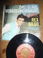 single REX GILDO Zwei Blaue Vergißmeinnicht Say Wonderful, Ophalen of Verzenden, Gebruikt, Pop, Single