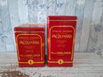 2 oude winkelblikken Picolmari Hilversum, Verzamelen, Blikken, Ophalen of Verzenden, Gebruikt, Overige