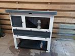 Ferplast konijnenhok 134x73x117, Dieren en Toebehoren, Ophalen, 110 cm of meer, Zo goed als nieuw, 90 cm of meer