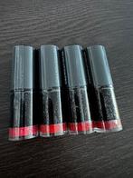 4 lipsticks, red shades, makeup revolution - Sealed!, Nieuw, Gehele gezicht, Ophalen of Verzenden, Rood