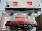 Fleischmann HO wagons 5569 en 5327, Wagon, Ophalen of Verzenden, Zo goed als nieuw, Fleischmann