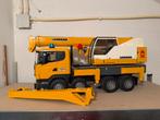 Bruder Liebherr Kraanwagen, Ophalen of Verzenden, Zo goed als nieuw, Afstandsbediening