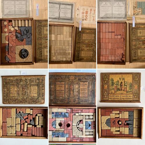 Anker bouwdozen 7 stuks, Antiek en Kunst, Antiek | Speelgoed, Ophalen