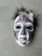 Stijlvol Venetiaans masker van gips., Ophalen of Verzenden, Zo goed als nieuw