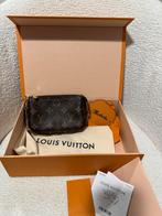 Louis vuitton mini pochette, Ophalen of Verzenden, Zo goed als nieuw, Bruin, Handtas