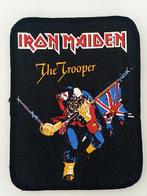 Iron Maiden zeer zeldzame vintage 1983 The Trooper patch 113, Verzenden, Nieuw, Kleding