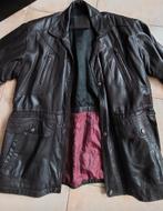 Leren jas ECHT leer, Kleding | Heren, Grote Maten, Ophalen of Verzenden, Zo goed als nieuw, Bruin, Jas of Mantel