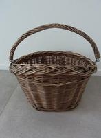 fietsmand riet rotan mand fiets, Ophalen, Zo goed als nieuw, Fietsmand, Stuurbevestiging