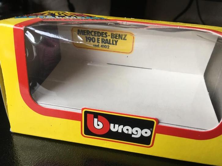 Burago Lege Doos, Hobby en Vrije tijd, Modelauto's | 1:43, Zo goed als nieuw, Auto, Overige merken, Ophalen of Verzenden