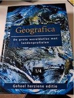 Geografica - De grote wereldatlas met landenprofielen, Boeken, Overige atlassen, 2000 tot heden, Ophalen of Verzenden, Zo goed als nieuw