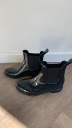 Nieuw! Zwarte dames regenlaarzen mt 39 40, Zwart, Ophalen of Verzenden, Regenlaarzen, Zo goed als nieuw