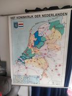Oude schoolkaart Nederland, Ophalen, Aardrijkskunde