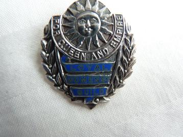 Vintage Engelse zilveren broche beschikbaar voor biedingen