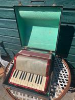 Accordeon Schlossmeinel in koffer, Muziek en Instrumenten, Accordeons, Overige merken, Gebruikt, Verzenden, 32-bas