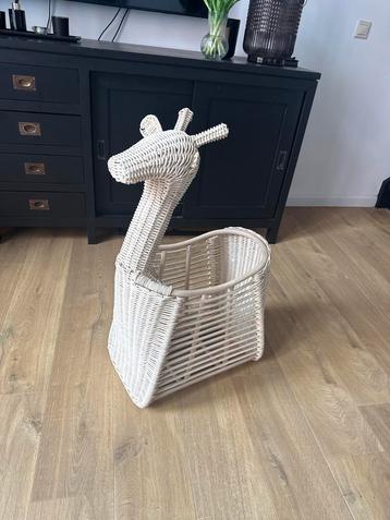 Giraf Rotan Mand - Leuk voor de kinderkamer! beschikbaar voor biedingen