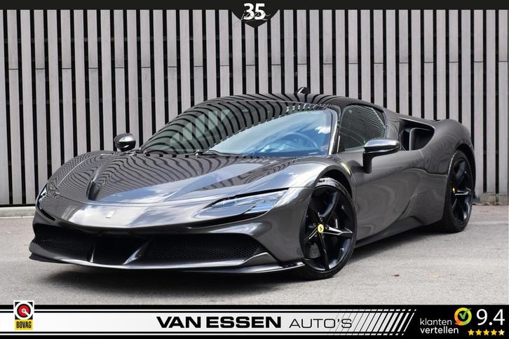 Ferrari SF90 Stradale Lift Carbon Racing Seats 1e Eig NL-Aut, Auto's, Ferrari, Bedrijf, Te koop, SF90, 4x4, ABS, Achteruitrijcamera