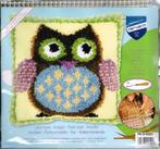 Cado vervaco knooppakket kussen, meneertje uil, Hobby en Vrije tijd, Borduren en Borduurmachines, Ophalen of Verzenden, Nieuw