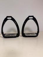 HORKA VEILIGHEIDSBEUGELS 5 star & BEUGELRIEMEN zwart Beugels, Dieren en Toebehoren, Ophalen of Verzenden, Zo goed als nieuw, Dressuur