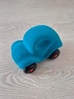 Zachte blauwe auto van Rubbabu, Ophalen of Verzenden, Zo goed als nieuw, Rubbabu