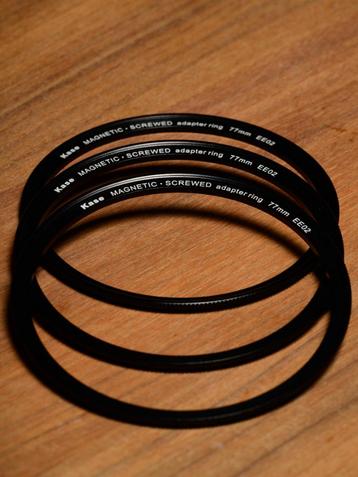 Kase magnetische adapterring EE02 72mm voor filters (3x) beschikbaar voor biedingen