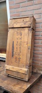 Duitse panzer kwk40 7.5cm kist te koop, Ophalen of Verzenden, Landmacht, Duitsland, Kist of Geocache