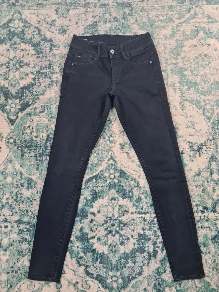 G-star lynn super skinny W31 L32 WMN Tulsi3132 Zwart, Kleding | Dames, Spijkerbroeken en Jeans, Zo goed als nieuw, W30 - W32 (confectie 38/40)