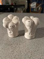 Leuke keramische chef kok zout en peper strooiers, Verzamelen, Beelden en Beeldjes, Ophalen of Verzenden, Zo goed als nieuw, Overige typen