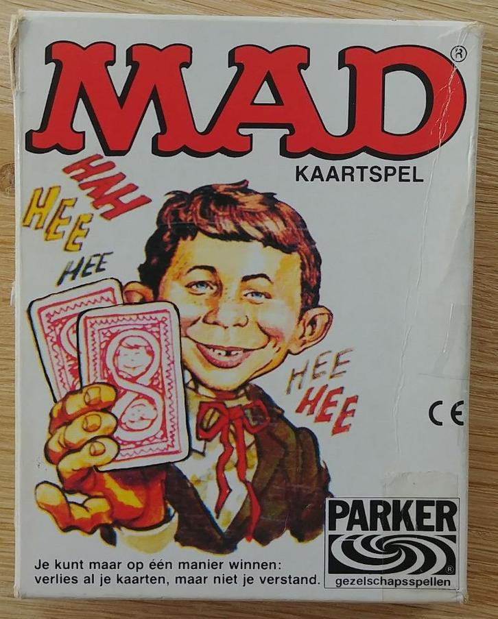 Mad kaartspel, Hobby en Vrije tijd, Gezelschapsspellen | Kaartspellen, Gebruikt, Ophalen