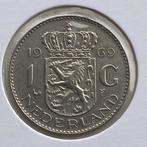 1 Gulden uit 1969 Haan 🐓 van Juliana, Postzegels en Munten, Munten | Nederland, Verzenden, Koningin Juliana, 1 gulden, Losse munt