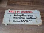 Bestemmingsbord rijtuig Senator / Schwabenpfeil, Ophalen, Gebruikt, Trein, Overige typen