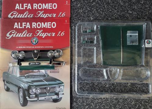 Onderdelen Hachette Alfa Romeo Giulia 1.6 nummers 26 en 27., Hobby en Vrije tijd, Modelbouw | Auto's en Voertuigen, Nieuw, Auto