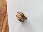 Nieuwe coldplated zilver zwart  IXXXI RING, Sieraden, Tassen en Uiterlijk, Ringen, Nieuw, Ophalen of Verzenden, 17 tot 18, Dame