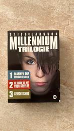 Dvd box Millennium trilogie Stieg Larsson, Cd's en Dvd's, Dvd's | Thrillers en Misdaad, Vanaf 16 jaar, Ophalen, Zo goed als nieuw