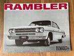 1965 Rambler Renault brochure, Verzenden, Renault