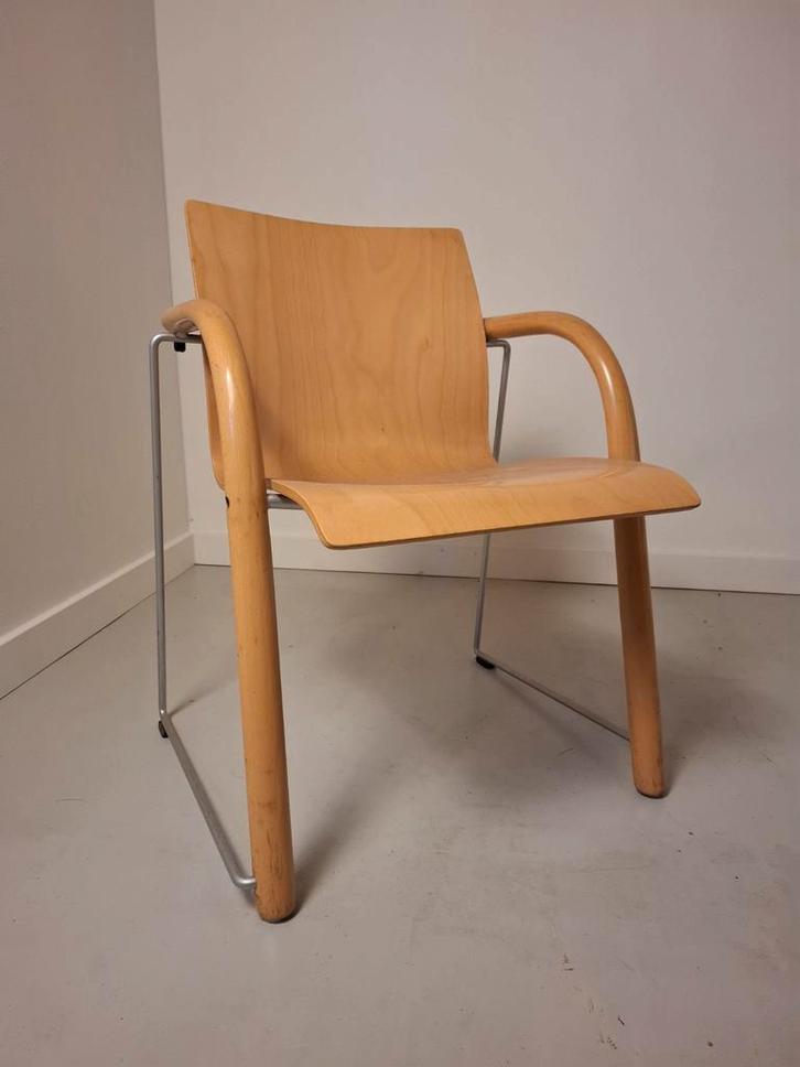 6x Vintage design stoelen Thonet S320, Huis en Inrichting, Fauteuils, Gebruikt, Minder dan 50 cm, Ophalen of Verzenden