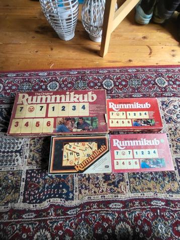 Vintage Rummikub spellen beschikbaar voor biedingen